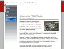 Tablet Screenshot of fromm-plastics.de
